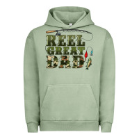 Pigment Oil Green reel great dad Urban Hoodie - Artiststas