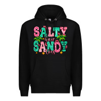 Black salty hair sandy toes Premium Hoodie - Jasminsmagicworld