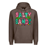 Coffee salty hair sandy toes Premium Hoodie - Jasminsmagicworld