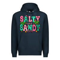 Navy salty hair sandy toes Premium Hoodie - Jasminsmagicworld