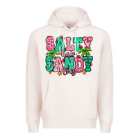 Pale Pink salty hair sandy toes Premium Hoodie - Jasminsmagicworld