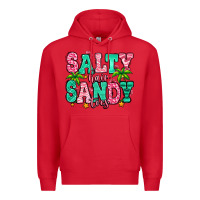 Red salty hair sandy toes Premium Hoodie - Jasminsmagicworld