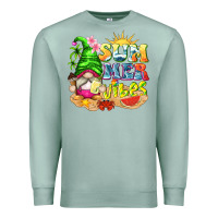 Seafoam summer vibes gnome tbw Premium Sweatshirt - texasbilliewilder