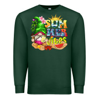 Sports Green summer vibes gnome tbw Premium Sweatshirt - texasbilliewilder