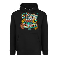 Black 90s country casette tapes Heavyweight Hoodie - texasbilliewilder