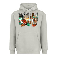 Moon Dust german shepherd black and grey cat coffee cups Heavyweight Hoodie - Zillion Design Studio