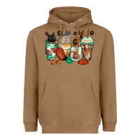 Toasted Coconut german shepherd black and grey cat coffee cups Heavyweight Hoodie - Zillion Design Studio