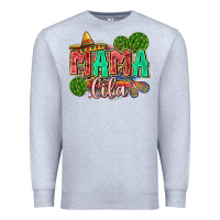 Heather Grey mama cita Premium Sweatshirt - Zillion Design Studio