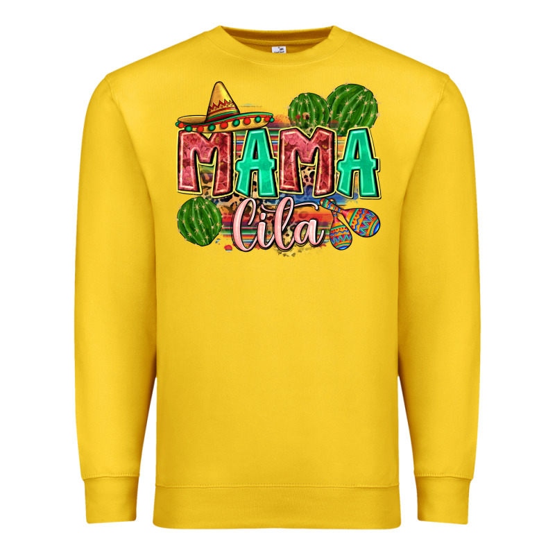 Mama Cita Premium Sweatshirt by Zillion Design Studio | Teevron