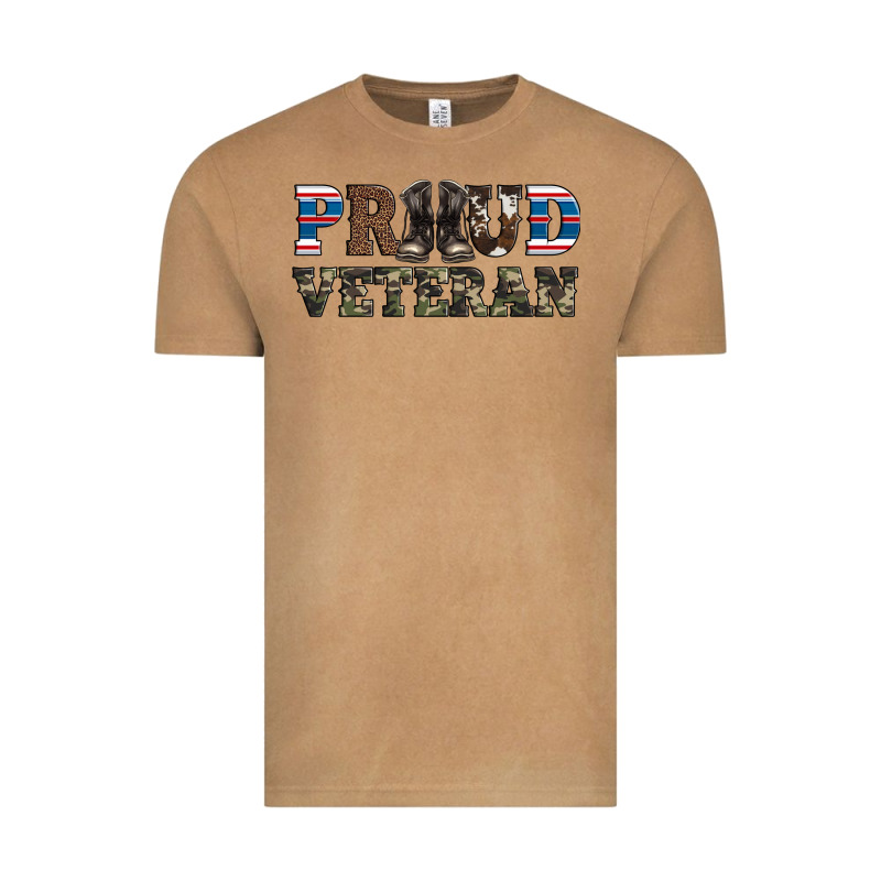 Armed Forces Day Proud Veteran Vintage Tee by Artiststas | Teevron