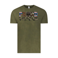 Vintage Olive armed forces day proud veteran Vintage Tee - Artiststas