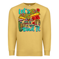 Antique Gold let's taco bout it Premium Sweatshirt - Zillion Design Studio