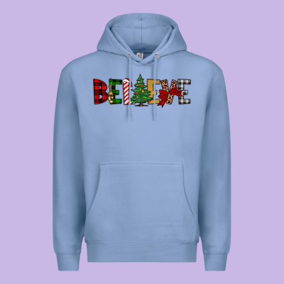 Believe Premium Hoodie Designed By Jahusdesignshop