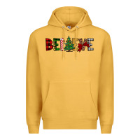 Mustard believe Premium Hoodie - JahusDesignShop