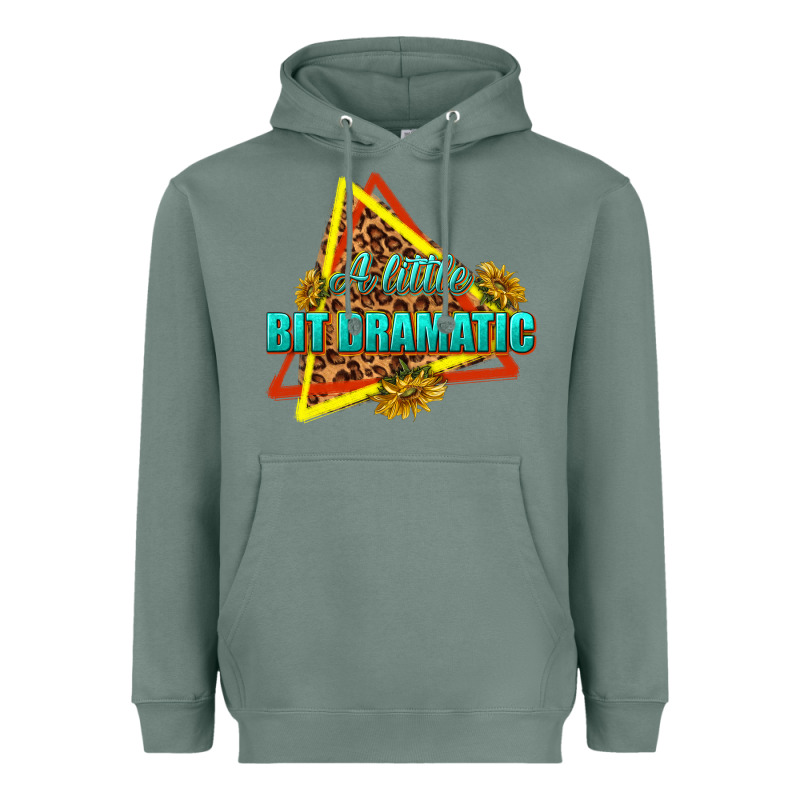 A Little Bit Dramatic Heavyweight Hoodie by texasbilliewilder | Teevron