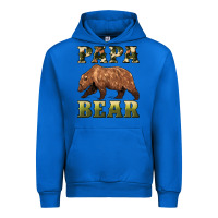 Cobalt papa bear Urban Hoodie - Artiststas