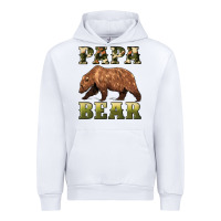 White papa bear Urban Hoodie - Artiststas