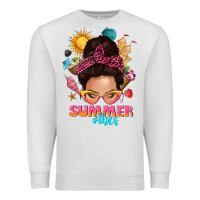 Summer Vibes Messy Bun Tbw Premium Sweatshirt | Teevron
