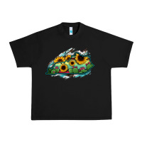 Black Kentucky map sunflower cactus serape Urban Heavy Tee - RanaPortraitStore