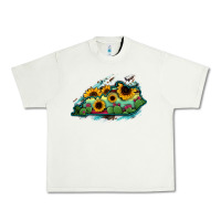 Pistachio Kentucky map sunflower cactus serape Urban Heavy Tee - RanaPortraitStore