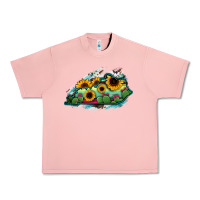 Salmon Kentucky map sunflower cactus serape Urban Heavy Tee - RanaPortraitStore