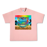 Salmon sunrise sunburn sunset repeat Urban Heavy Tee - Artiststas