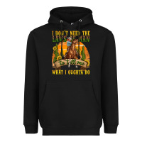 Black western rodeo Heavyweight Hoodie - texasbilliewilder