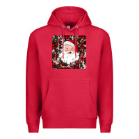 Cardinal santa christmas coaster Premium Hoodie - JahusDesignShop