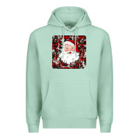 Seafoam santa christmas coaster Premium Hoodie - JahusDesignShop