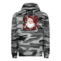 Slate Camo santa christmas coaster Premium Hoodie - JahusDesignShop