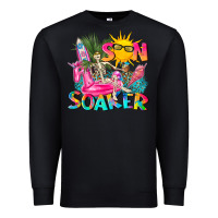 Black sun soaker Premium Sweatshirt - texasbilliewilder