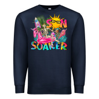Navy sun soaker Premium Sweatshirt - texasbilliewilder