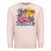 Pale Pink sun soaker Premium Sweatshirt - texasbilliewilder