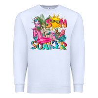 White sun soaker Premium Sweatshirt - texasbilliewilder