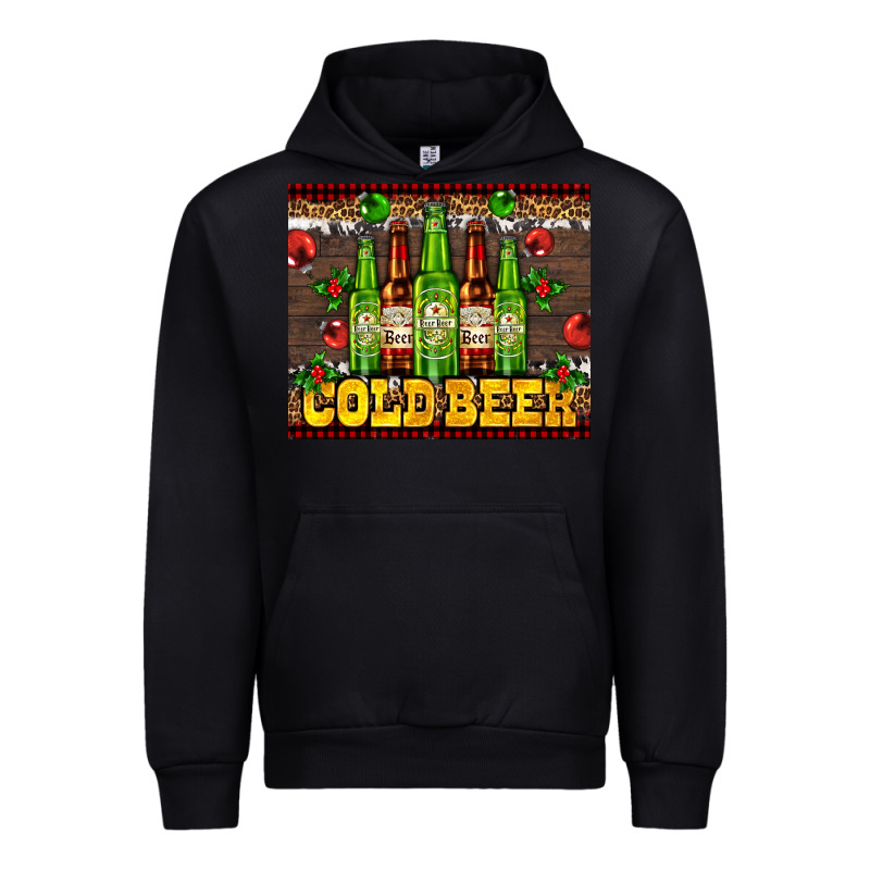 Cold Beer With Beer Bottles Urban Hoodie by AdoDesignShop | Teevron