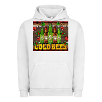 Pigment Lunar Rock cold beer with beer bottles Urban Hoodie - AdoDesignShop
