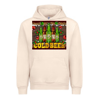 Sandshell cold beer with beer bottles Urban Hoodie - AdoDesignShop
