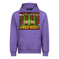 Tulip cold beer with beer bottles Urban Hoodie - AdoDesignShop
