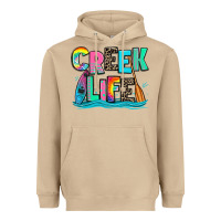 Mushroom creek life kayaking Heavyweight Hoodie - Zillion Design Studio