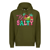 Army Green be salty summer Premium Hoodie - Jasminsmagicworld