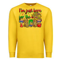 Lemon i'm just here for the tacos Premium Sweatshirt - Zillion Design Studio