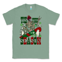 Sage tis the season skeleton snowboard Classic Tee - FaDigitalArtStudio