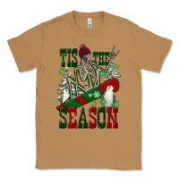 Toasted Coconut tis the season skeleton snowboard Classic Tee - FaDigitalArtStudio