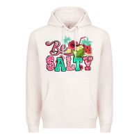 Pale Pink be salty summer Premium Hoodie - Jasminsmagicworld