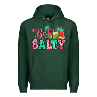 Sports Green be salty summer Premium Hoodie - Jasminsmagicworld
