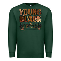 Sports Green young black free ish Premium Sweatshirt - Zillion Design Studio