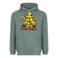 Sage merry christmas lacrosse Heavyweight Hoodie - RanaPortraitStore