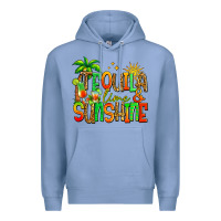 Colony Blue tequila lime and sunshine summer Premium Hoodie - Jasminsmagicworld