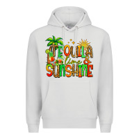 Dove Grey tequila lime and sunshine summer Premium Hoodie - Jasminsmagicworld