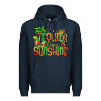Navy tequila lime and sunshine summer Premium Hoodie - Jasminsmagicworld